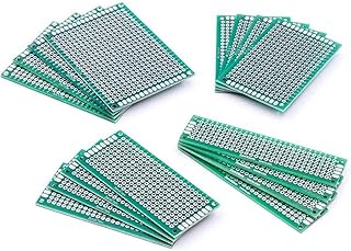 AZDelivery 16 x PCB Board Set Carte Perforée Compatible avec Arduino incluant Un E-Book!