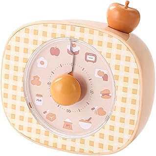 Appareil de compte à rebours rotatif - Outil de gestion du temps visuel pour étudier les tâches de cuisine - Organisation - Compte à rebours - Minuteur visuel facile à utiliser pour étudiant